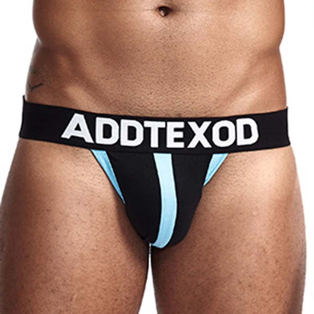 

Men G-Strings Sexy Low Waist Hot Breathable Underpants Cotton Underwear Thong Breathable Mesh Jock Strap Homme Erotic String