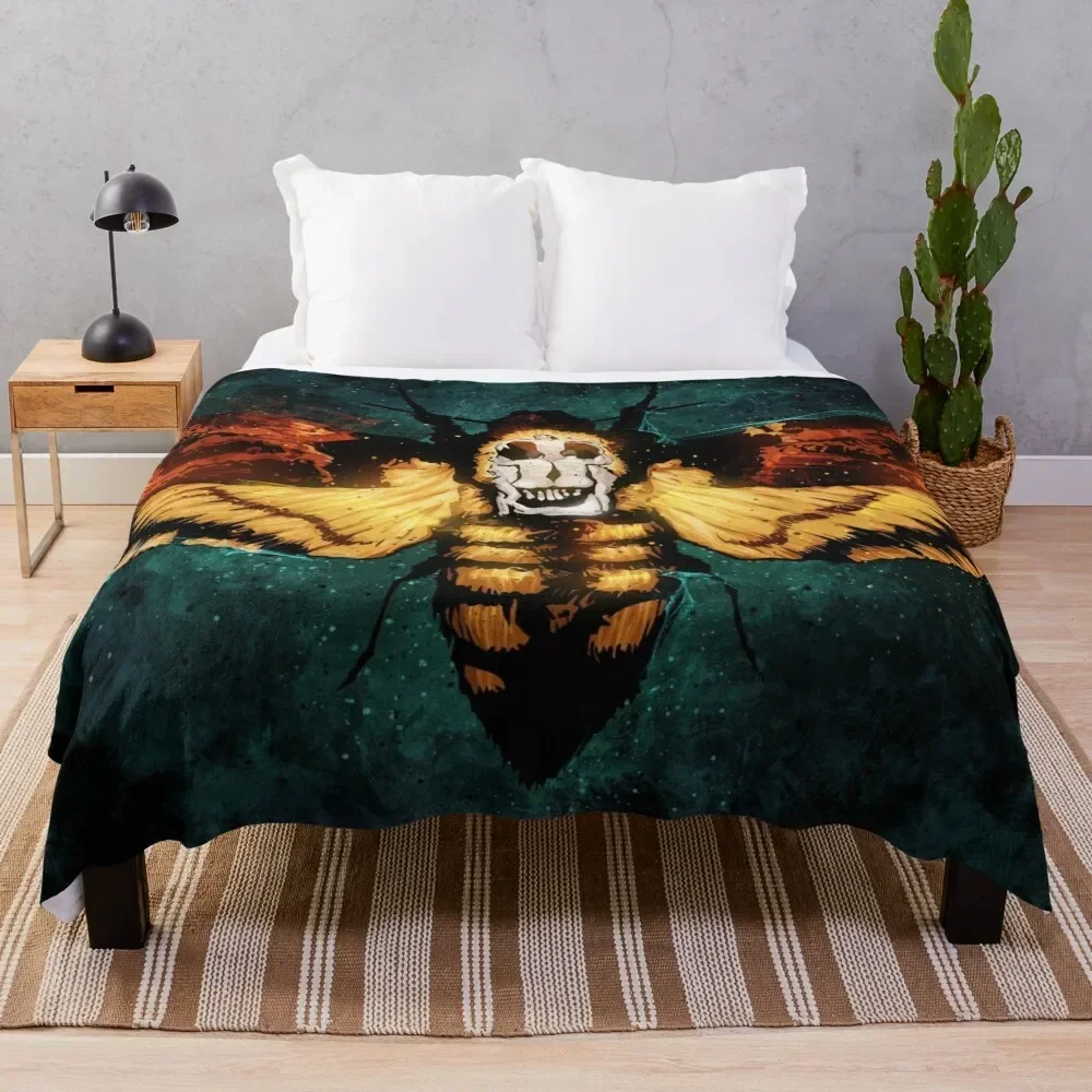 

The Silence of the Lambs Throw Blanket Warm Designers Soft Plush Plaid Tourist Blankets