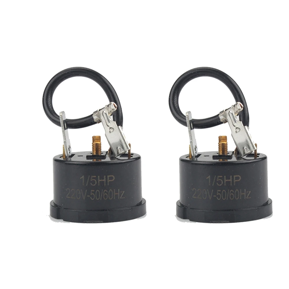 COFA 2Pcs 1/5HP 150W Refrigerator Thermal Overload Protector Compressor Replacement Part for Mini Refrigerator, Wine Center