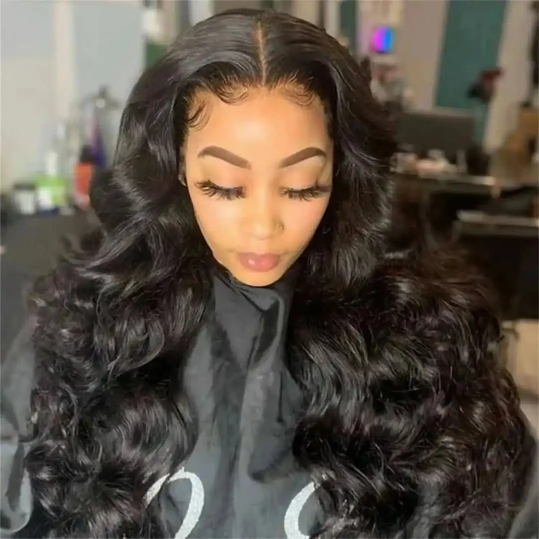 Glattes, unbehandeltes indisches Haar, Body Wave Bündelangebote, luxuriöses rohes Echthaar, nasse und gewellte Extensions, gemischte Längen, schneller Versand