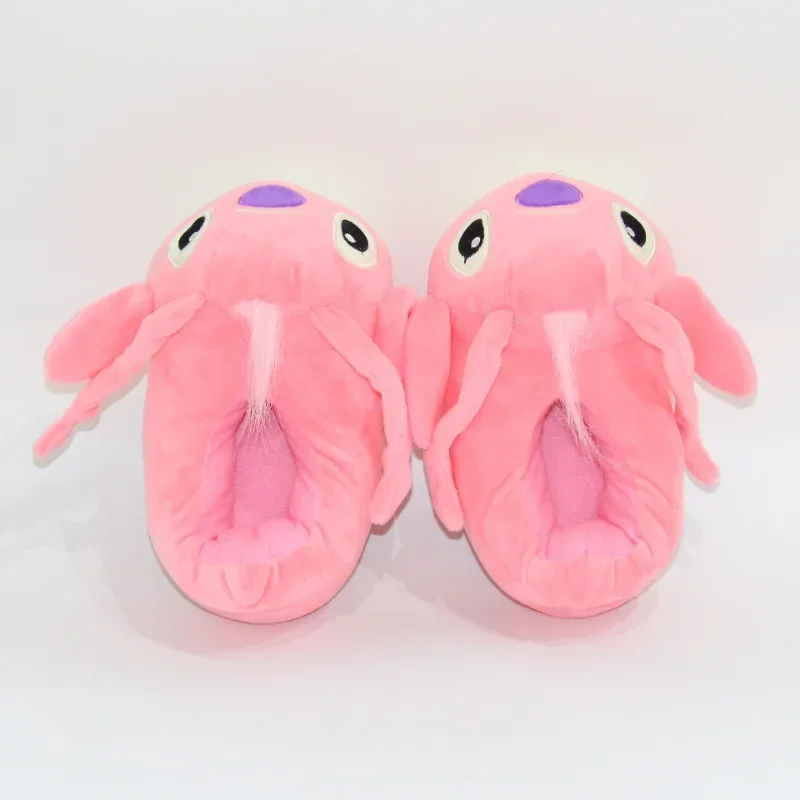 Disney Stitch Cotton Slipper bambini Cartoon Soft autunno inverno pantofole calde Cute Boy Girl Indoor Bedroom Household Shoes