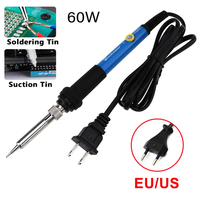 220V/110V 60W Electric Soldering Iron Set Adjustable Temperature Electric Soldering Iron Repair Electronics soldering tools