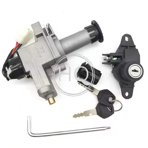 Motorcycle Bicycle Full Lock Ignition switch Ignition Switch With keys Kit For Haojue Suzuki AN 125 AN125 HJ125T-7 Spare parst