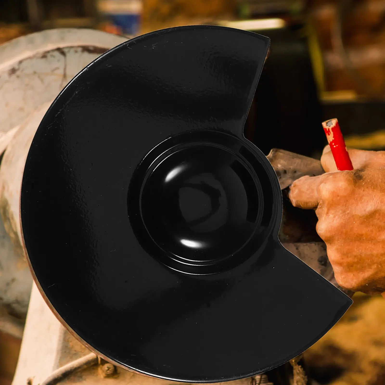 1Set Bench Grinder Guard Cover Compact Design Splash Shield Protective Shield for Grinding Tasks Grinder Guard