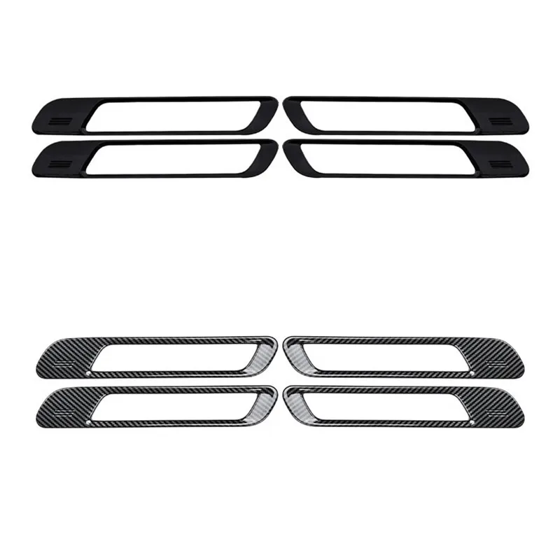 ل BMW ix I20 2021 2022 2023 2024 2025 غطاء مقبض باب السيارة مقبض الباب وعاء ملصق حامي المضادة للخدش غطاء الكسوة