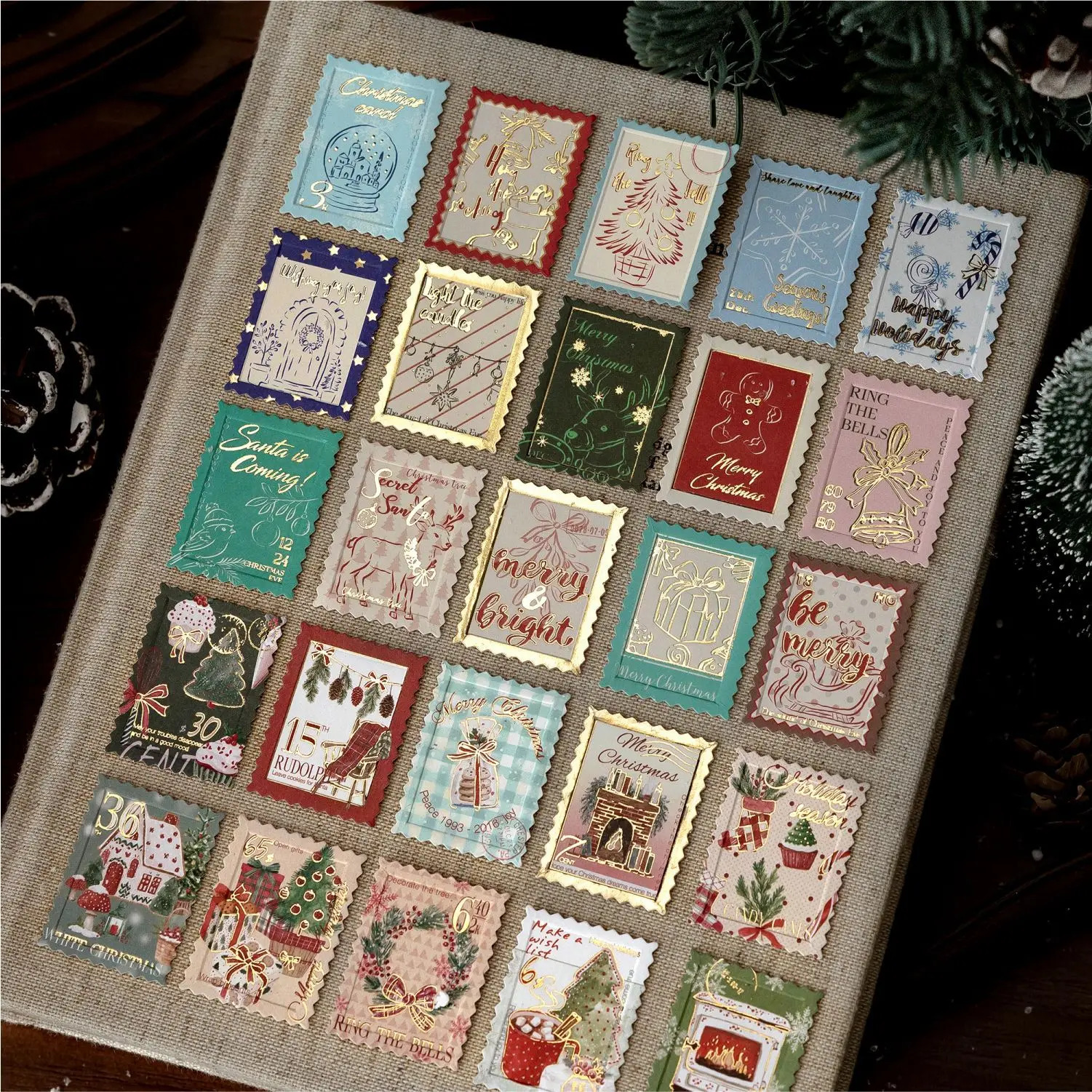 30pcs/lot Kawaii Scrapbook Sticker Chaos Letter Scrapbooking Supplies Planner Decorative Stationery Stickers