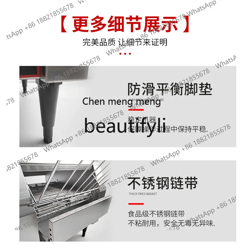 محمصة الخبز المحمصة التجارية Z189، شاحن حفلة بوفيه الفندق #4