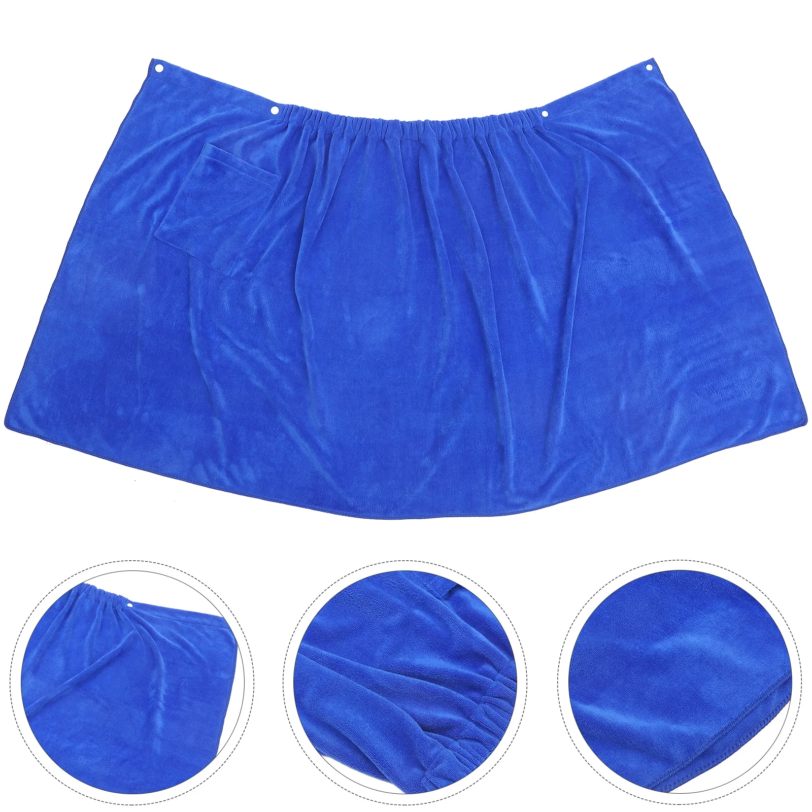 

Microfiber Bath Towel Bathrobe 140x70 Blue Coral Fleece Boys Lightweight Quick Absorption Beach Spa Salon Body Dry Wrap