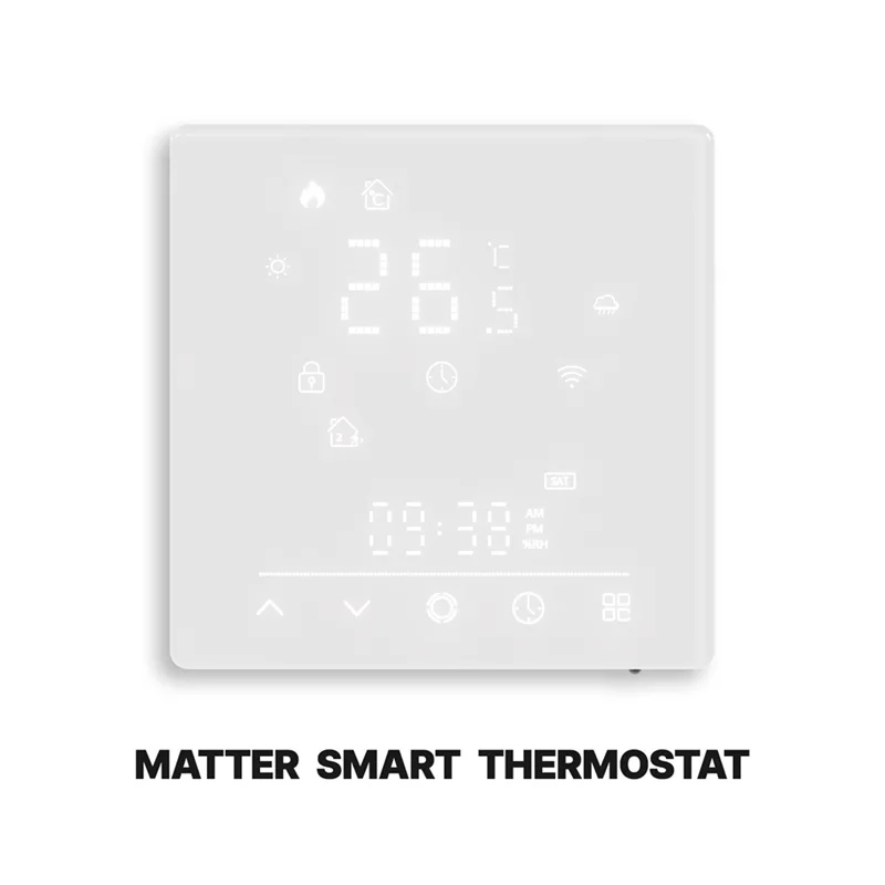 ABKO-Matter Wifi Smart Thermostat เทอร์โมคอนโทรลเลอร์อุณหภูมิเทอร์โมคอนโทรลเลอร์อุณหภูมิ