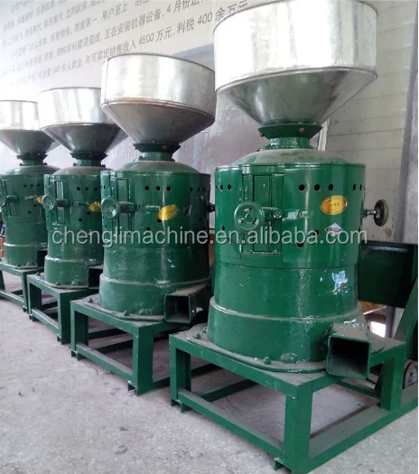 Small Corn Wheat Rice Huller Corn maize Dehuller With Polisher