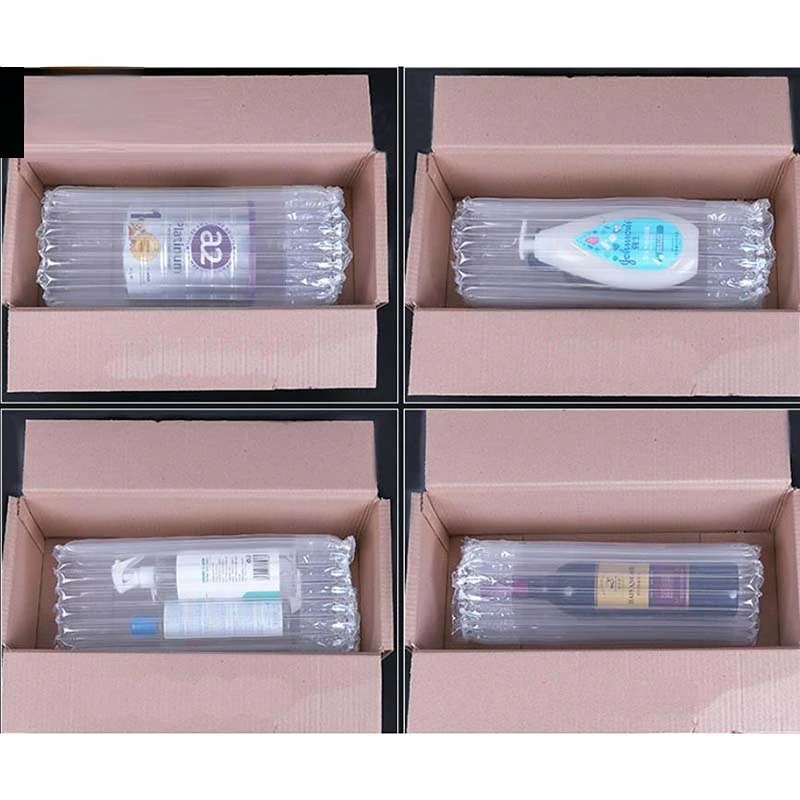 10m 30m 50m Length Logistics Buffer Inflatable Bubble Column  Fragile Express Packaging Shockproof Packaging Bubble Bag