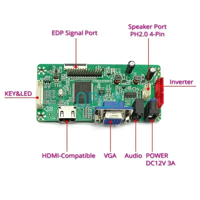 Fit LP097QX1 EDP 2K Screen Control Board+9.7