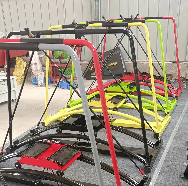 2026 Multi Function Ski Training Sports Ski Simulator Machine Indoor Commercial Gym Ski Machine Simulatorpromote sales