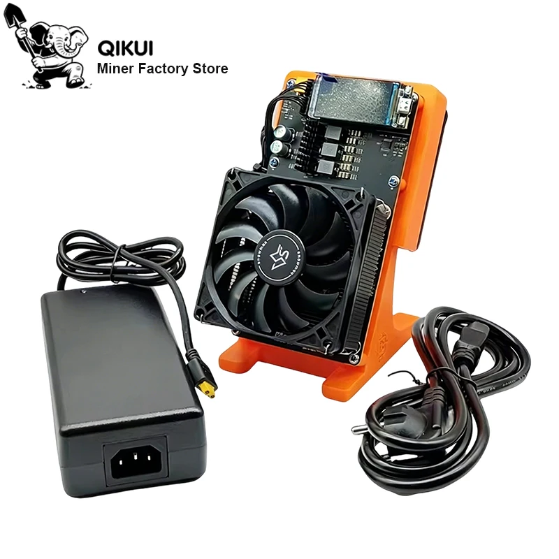 

Brand New Bitaxe NerdQaxe++ Rev 6.1 6TH/s 100W Dual Fans Bitcoin Miner BTC Open-Source Mining Machine Better Heat Dissipation