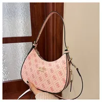 2025 New! Underarm Crescent Bag | Fashionable Old Flower Pattern | Versatile Shoulder Design, Trendy Retro | Premium Material