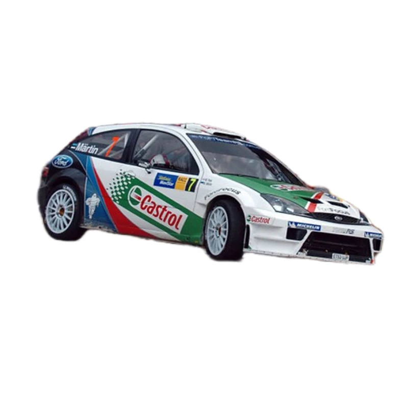 Castrol Decal Sheet fit to 1/10 Ford Focus WRC 2003 Clear RC Body shell