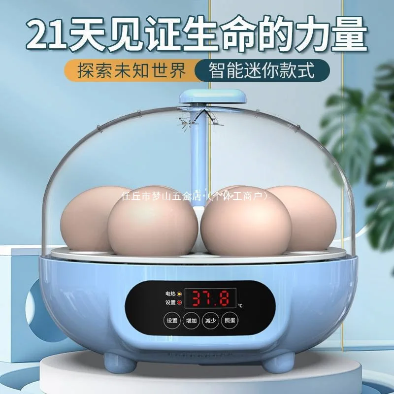 

For Sea Shipping, Customized Mini Egg Incubator, Small Intelligent Incubator, Household Chick Fully Automatic Incubator, Bird Eg
