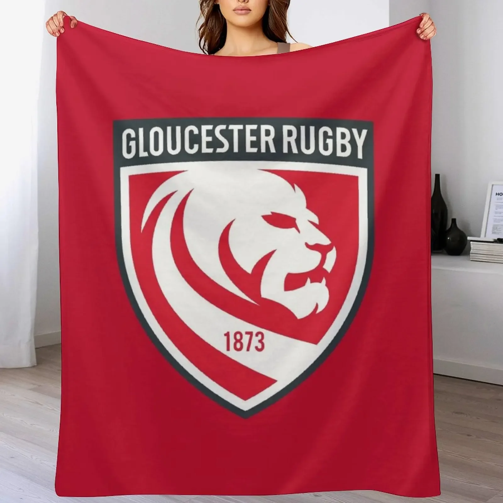 

Gloucester Rugby Throw Blanket Luxury Brand Blankets For Baby Thermals For Travel blankets ands Blankets