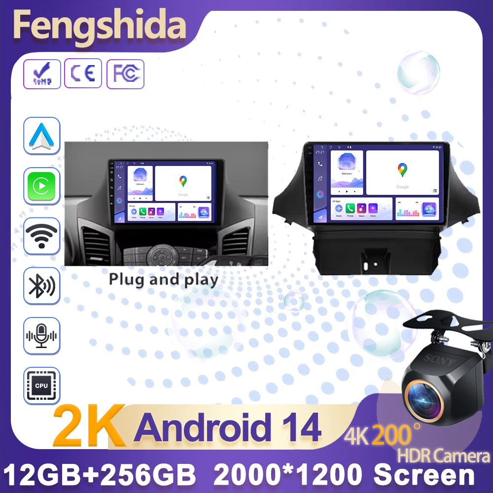 

For Chevrolet Orlando 2010 - 2018 Car Radio Carplay Navigation GPS Stereo Android Auto Screen Multimedia Player 5G Wifi No 2din