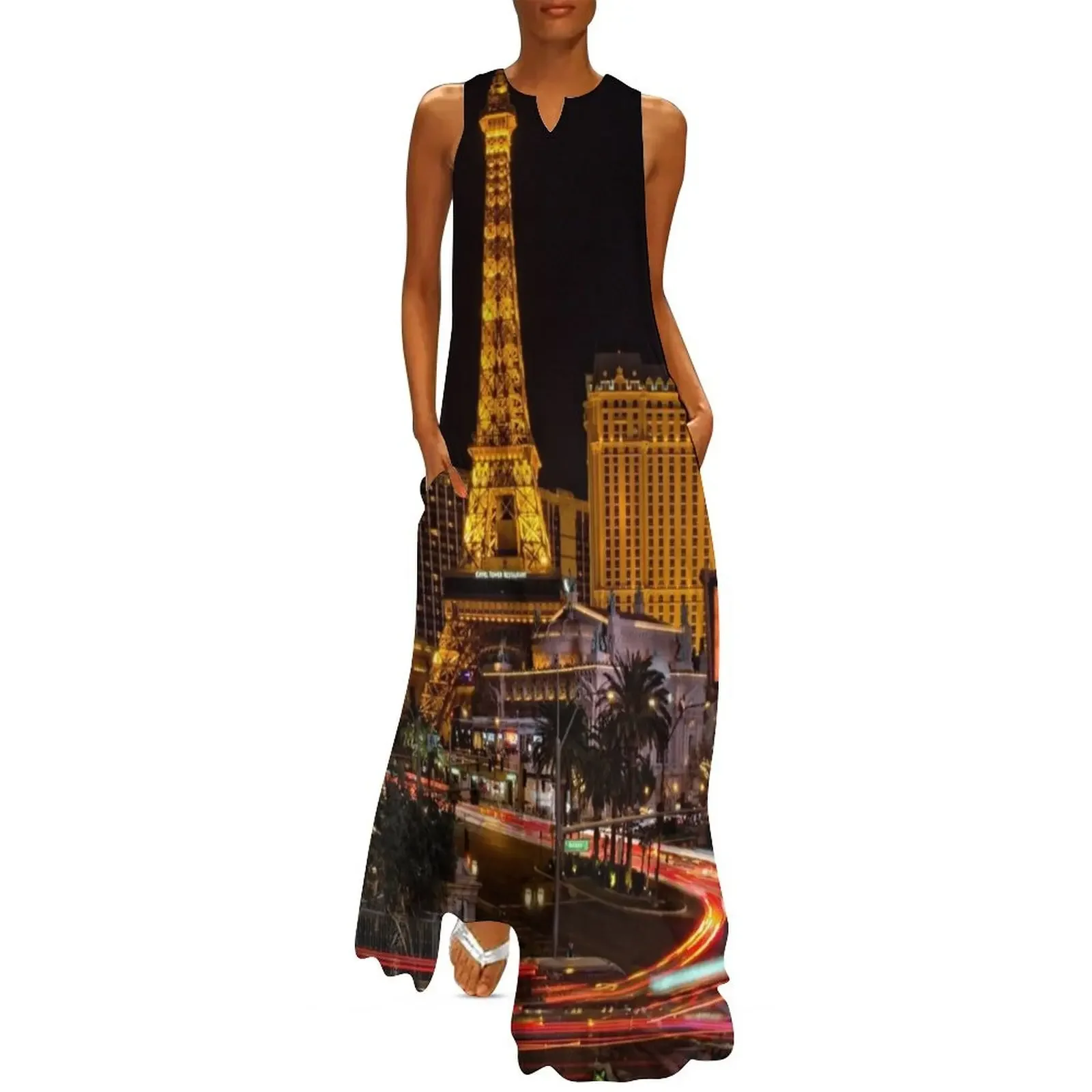 

Las Vegas at Night Long Dress prom dresses long dress women summer dresses for woman 2025 Dress