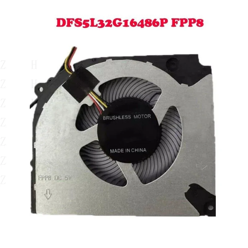 

H ВЕНТИЛЯТОР ЦП для DFS5L32G16486P EP FPP8 4PIN GPU DFS5L32G16486P FPP8 DC5V 0,5A Новый