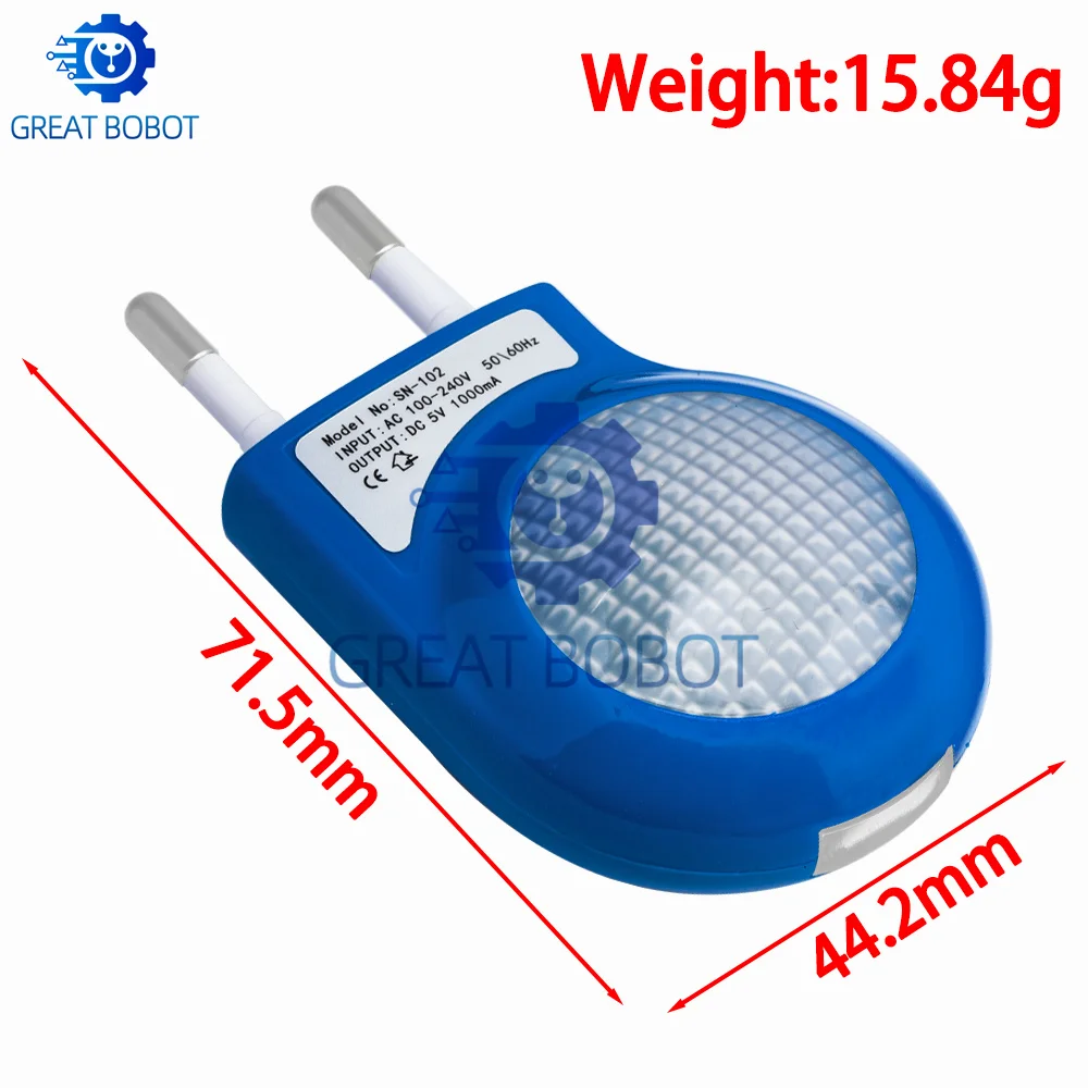 BS Mini Led Snail Night Light Auto Night Lamp Built-in Light Sensor Control Light Wall Lamp For Baby Kids Bedroom EU Plug