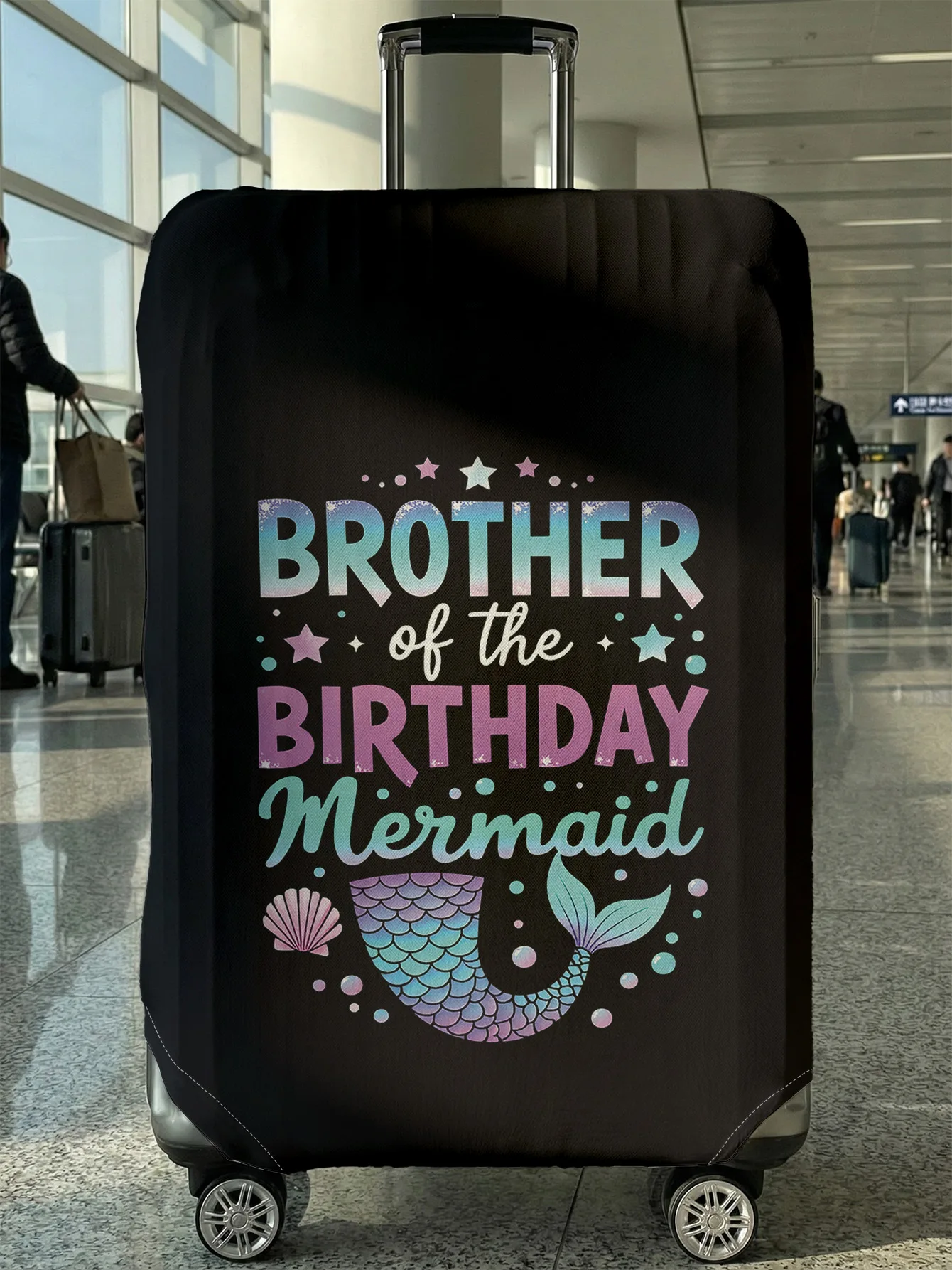 

Beauty Tail Luggage Protection Cover, suitable for 18-32 inch luggage covers, luggage handle gloves, travel accessories