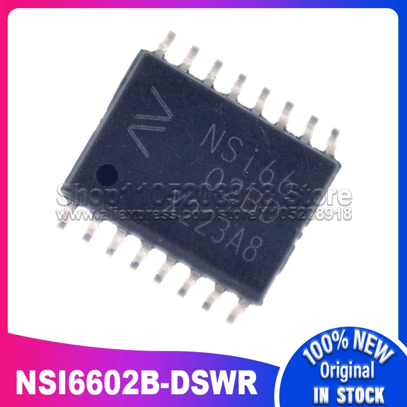 5 قطعة/الوحدة NSI6602A-DSWR NSI6602B-DSWR NSI6602AD NSI6602BD NSI6602 NSI66 SOP16 100% مخزون بقعة جديد