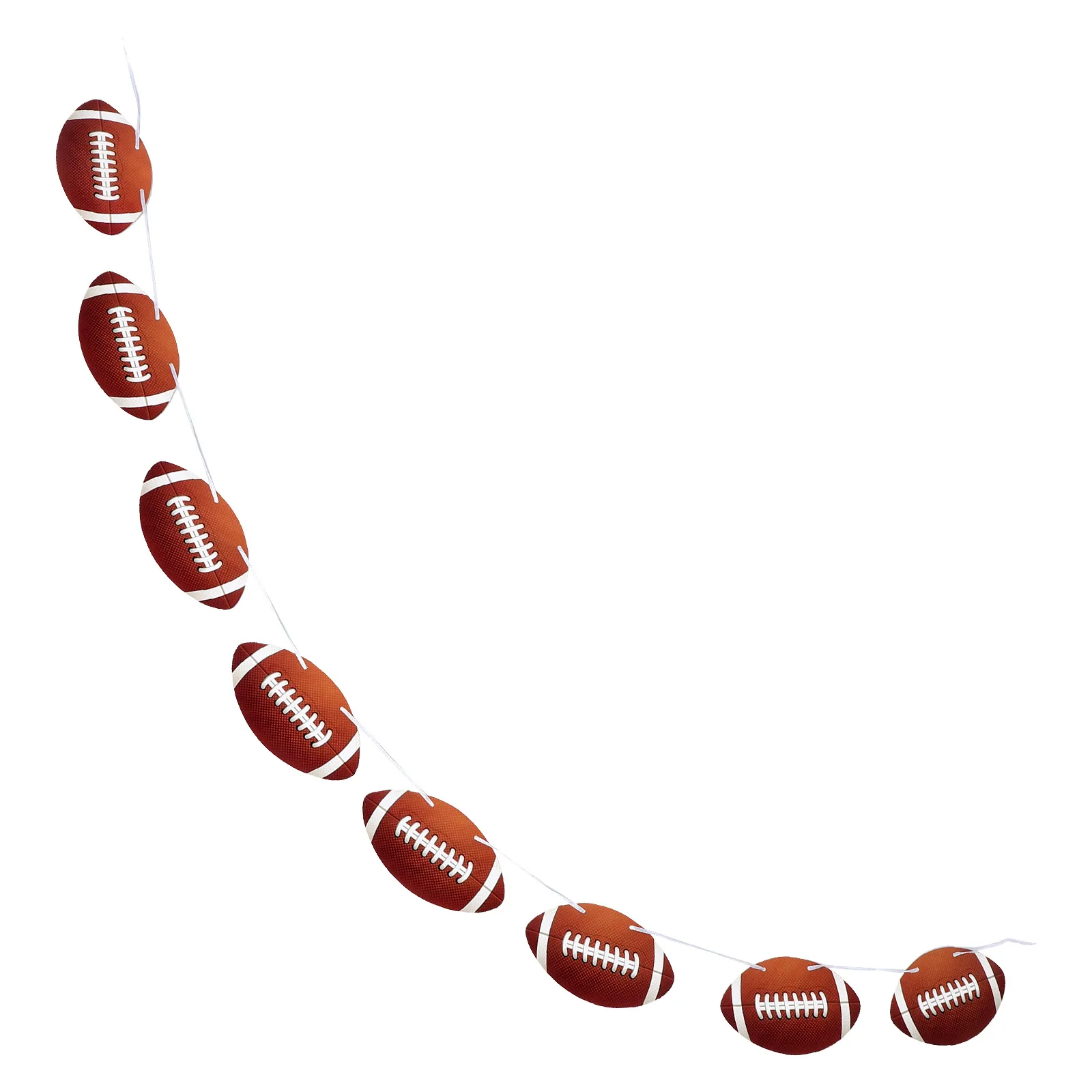 

Creative Football Banners Sports Theme Party Decorations Rugby Banner Sets Birthday Game Day Hanging Pennant Bunting Flags