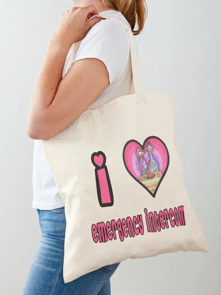 emergency intercom Tote Bag custom tote cute pouch sac pour femme personalized Canvas