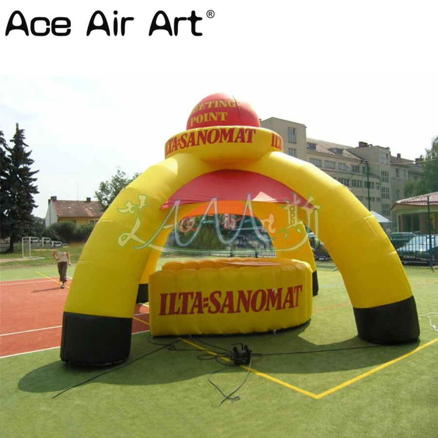 Inflatable Spider Tent with Air Blower, Snack Shop, Commercial Trade Show, Made in China