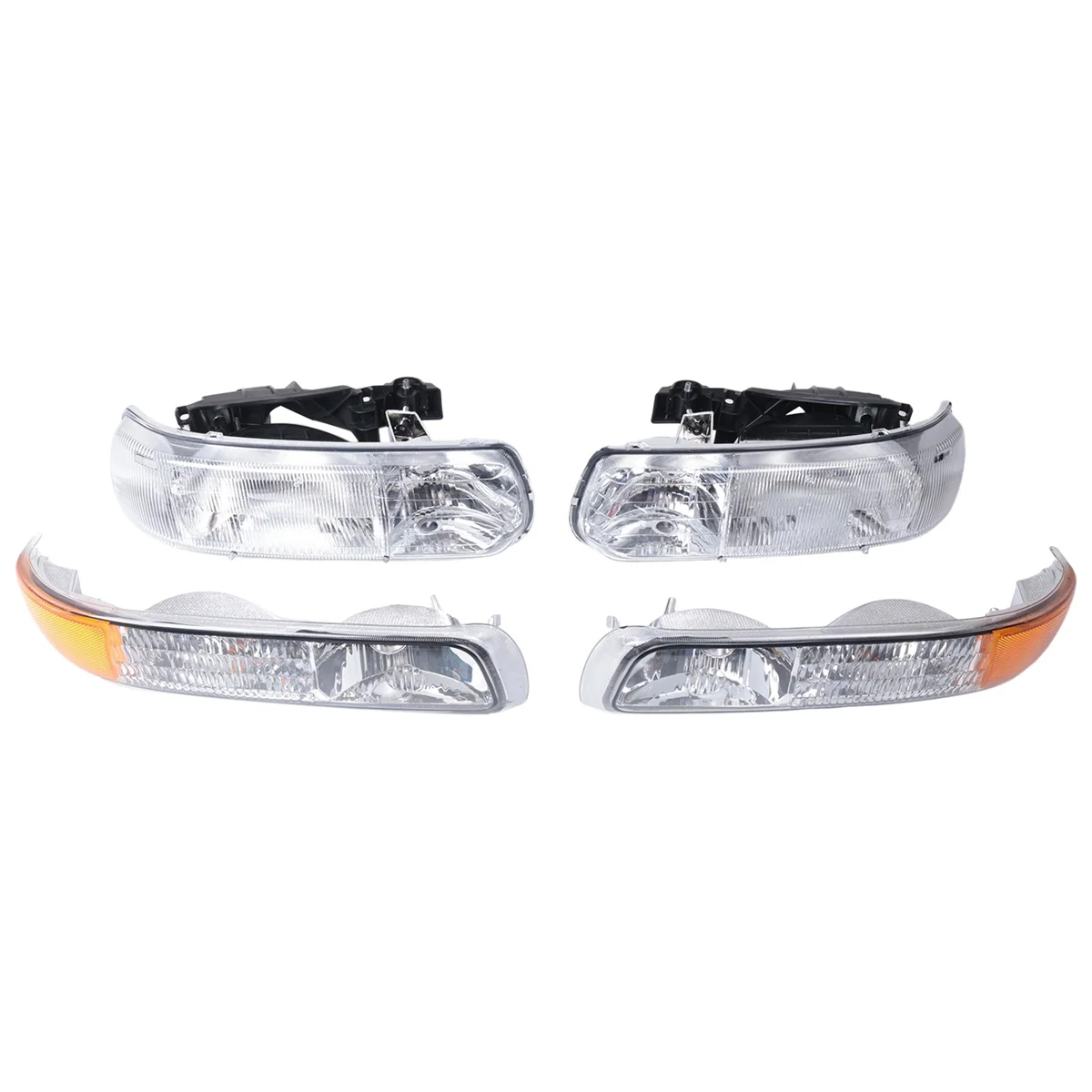 LED DRL Daytime Running Light Fog Lamp Driving Light Parking Lights HD Headlight for Chevrolet Silverado 99-02 GM2502187