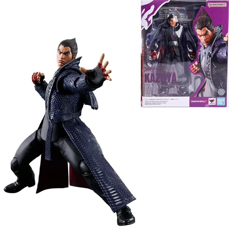 Bandai Original S.H.Figuarts KING NINA WILLIAMS JIN KAZAMA TEKKEN 8 Action Figure Toys For Boys /Girls /Kids /Christmas Gift