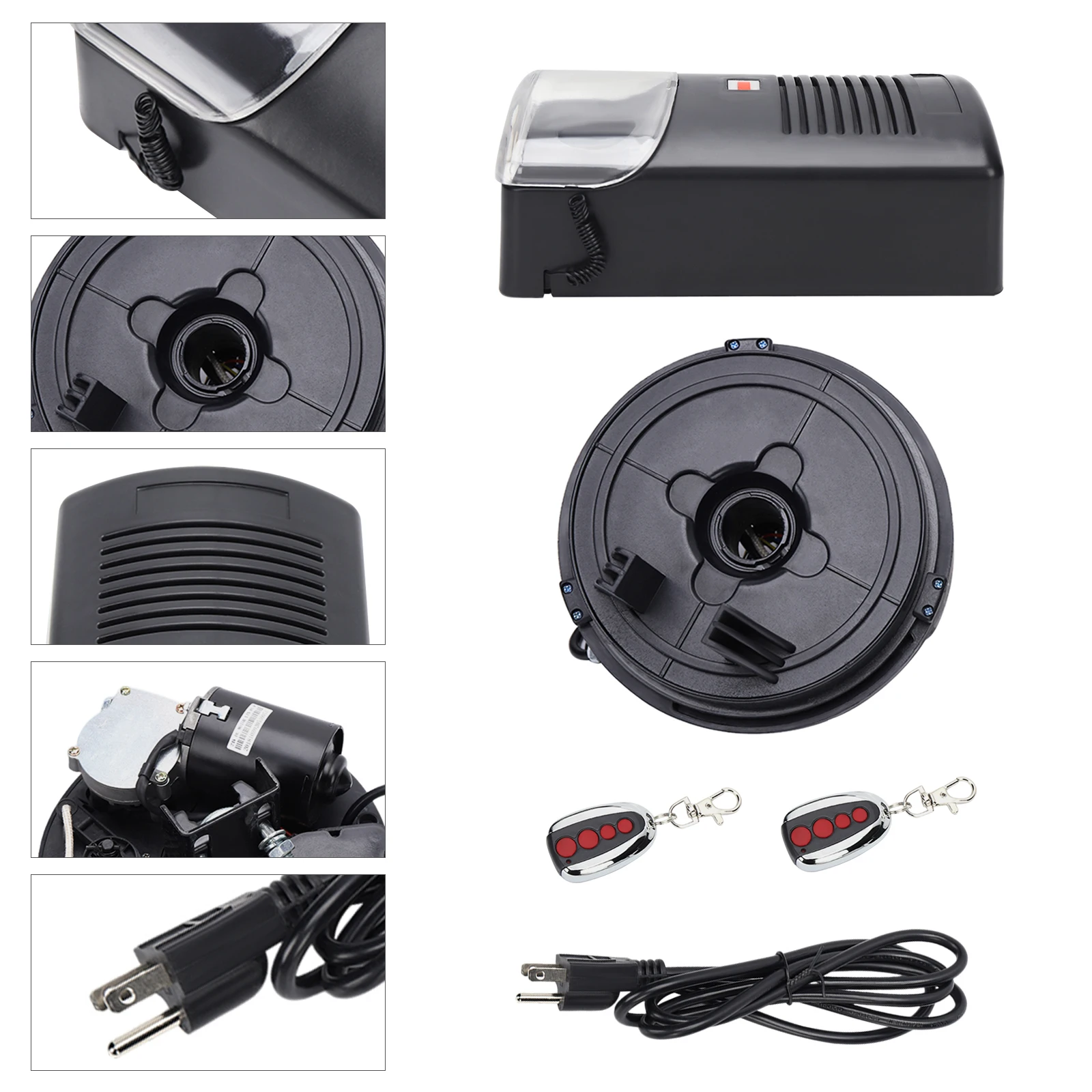 Force Rolling Shutter Built-in Motor Electric Garage Roller Remote Door Opener 50M Max 250N