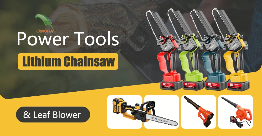 ZC1-Motosserra elétrica sem fio recarregável de 12 polegadas para madeira