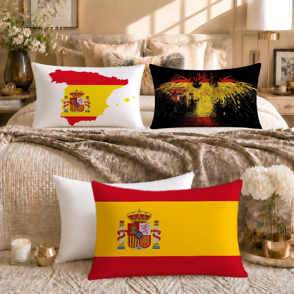 Celebration Spanish spain cushion cover soft Rectangle Pillowcover Home Sofa living Room Decor Dorm bed hogar Pillowcase gift
