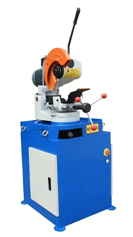 315A circular burr free automatic glass tube cutting machine