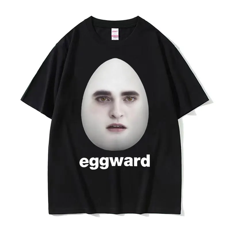 Asia Size S-5XL Hot Twilight Eggward Funny Meme T Shirt Edward Cullen Parody Humor T-shirt  Men Women  Casual Four T-shirt Tops