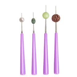 Diamond Reaming Needle Drill Grinding Shaped File DIY Enlargement Bead Hole Reamer Pearls Crystals Jewelry Jades Processing Tool