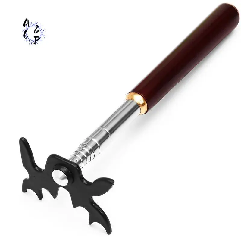 A68P-Retractable Billiard Cue Stick Bridge With Bridge Head, Snooker Set Billiard Pool Cue Accessory For Pool Table