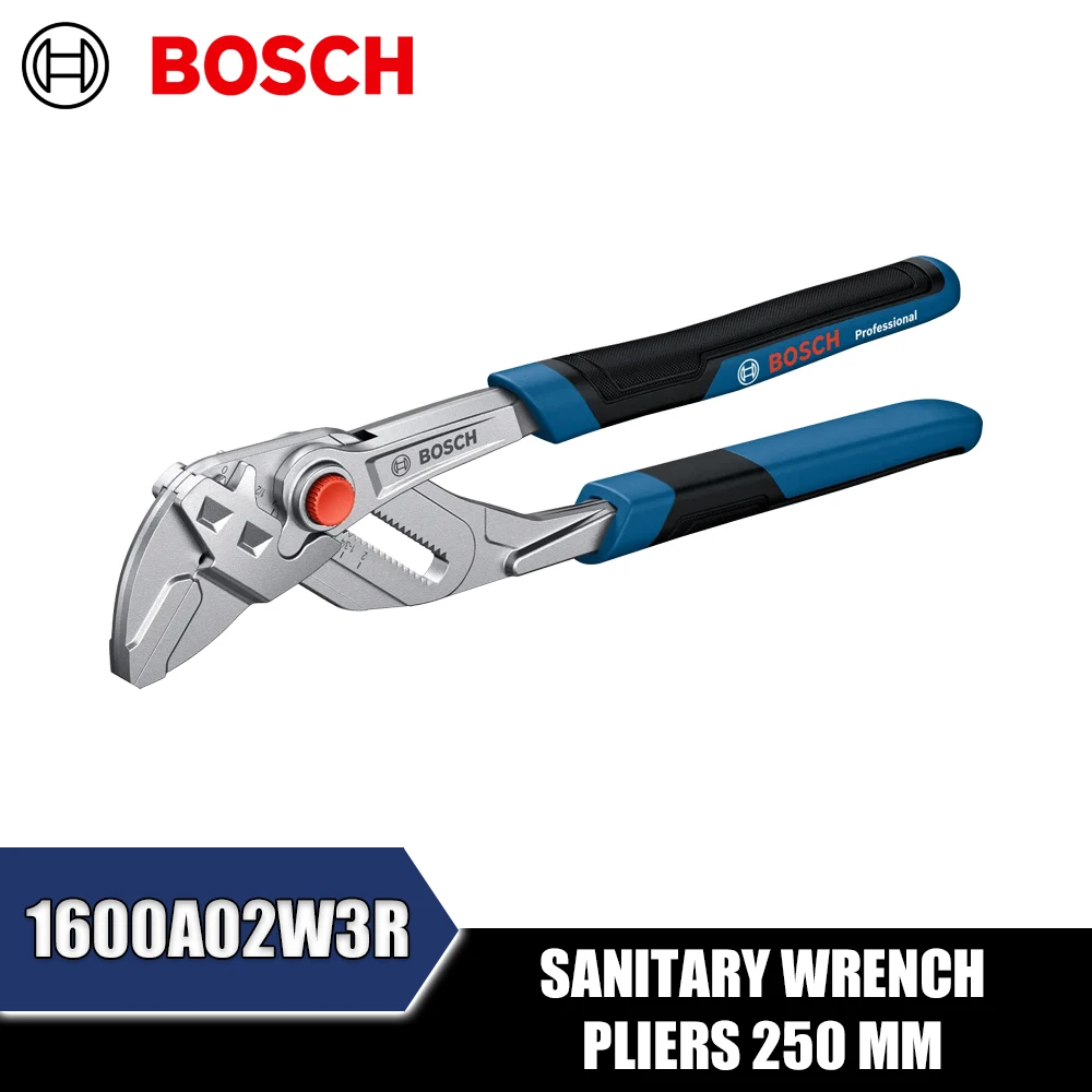 

BOSCH 1600A02W3N Sanitary Water Pump Pliers 250 mm Professional