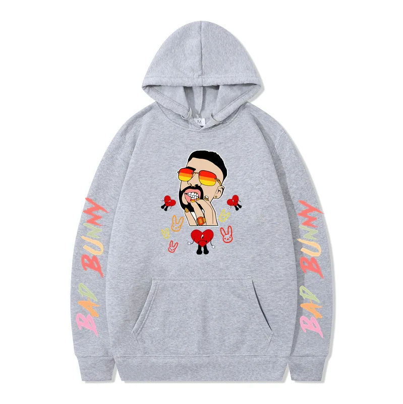 BAD BUNNY Series Hoodie Tomorrow Will Be Nice Graphic T Shirts Unisex Men /Women Sweatshirt