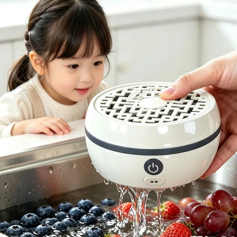 Home Appliance Fruit And Vegetable Washing Machine Pesticide Residue Removal Best-Selling Organic Disinfection Sterilizer for Ki