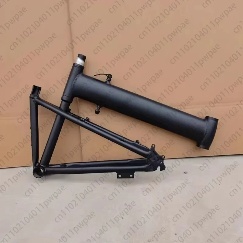 

26/27.5-inch Folding Mountain Bike Frame Made of Aluminum Alloy, Compatible with DIY Assembled Lithium Electric Bicycles