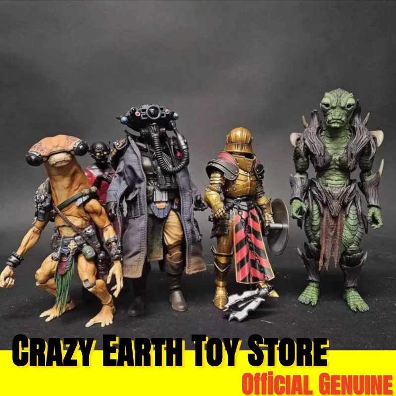 

In Stock Genuine Four Horsemen Space Legion 4 Waves Luxury Oval Kunray And Other 1/12 Movable Dolls