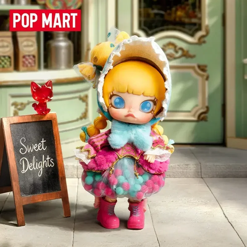 POP MART MOLLY CANDY ARTISAN 1/8 Action Figure Series Series Blind Box Toys Guess Bag Mystery Box Doll Anime Figure Ornament