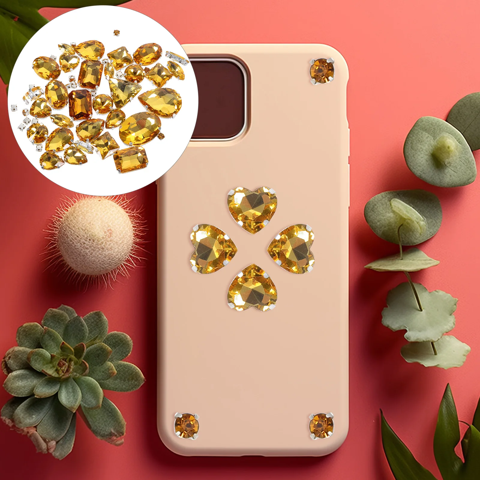 

1 Bag Sew on Rhinestones Claw Style Crystal Glass Sparkling Decorative Rhinestone Ornaments DIY Materials for Clothing