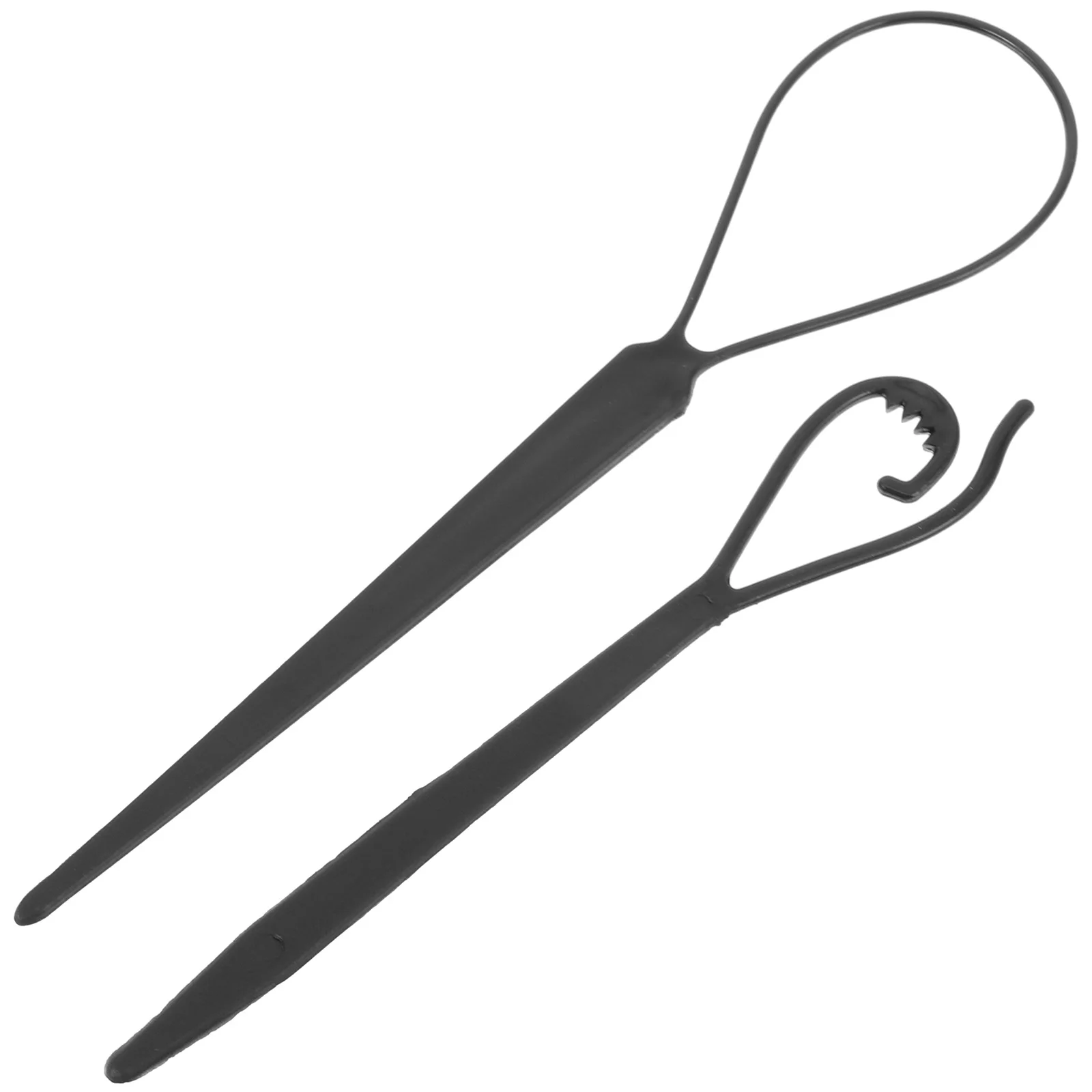 

2pcs Accessories Acrylic Styling Ponytail Styling Aid Women Loop Hair Pull Through Tool For Women Hair Braiding Tools Tool Set