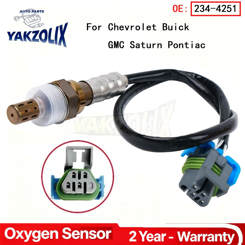 

234-4251 For Chevy Malibu Equinox Pontiac G6 Solstice Saturn Sky Aura Vue Buick LaCrosse GMC Terrain Oxygen Sensor Downstream