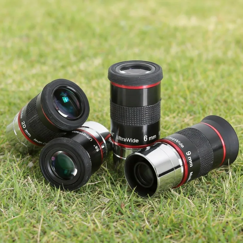 Angeleyes High-Power Wide Angle Eyepiece for Telescopes 6mm 9mm 15mm 20mm Professional Astronomical Telescope Accessories
